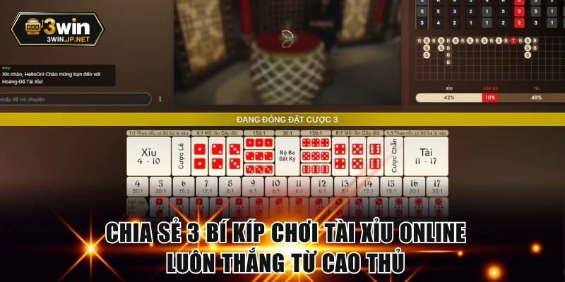 Chia sẻ 3 bí kíp đặt cược thắng đậm khi chơi Sicbo