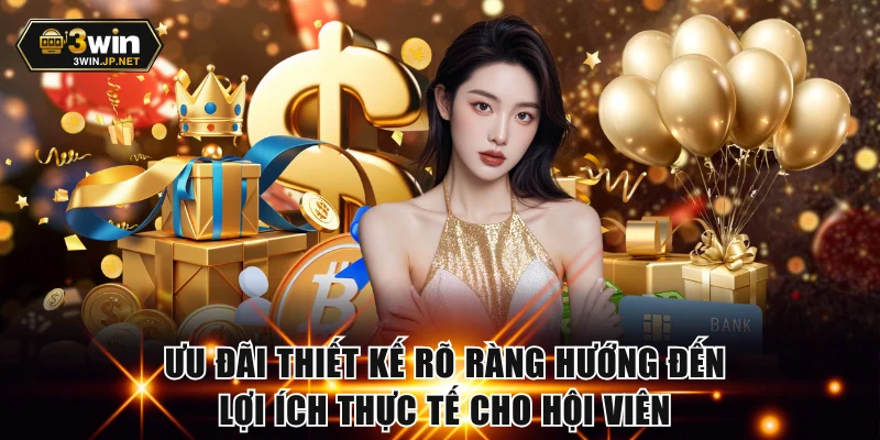 Ưu đãi thiết kế rõ ràng hướng đến lợi ích thực tế cho hội viên